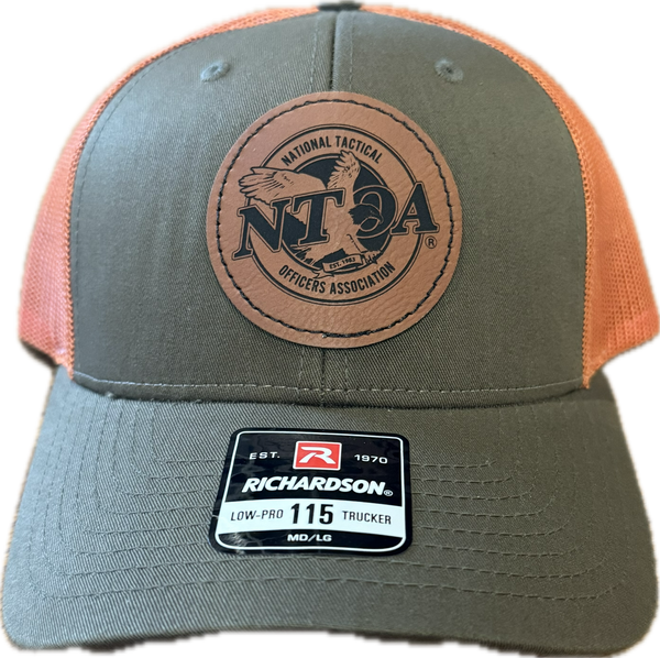 NTOA LEATHER PATCH TRUCKER 112 & 115