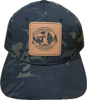 NTOA CAMO SQUARE LEATHER PATCH MULTICAM