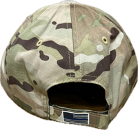 NTOA CAMO SQUARE LEATHER PATCH MULTICAM
