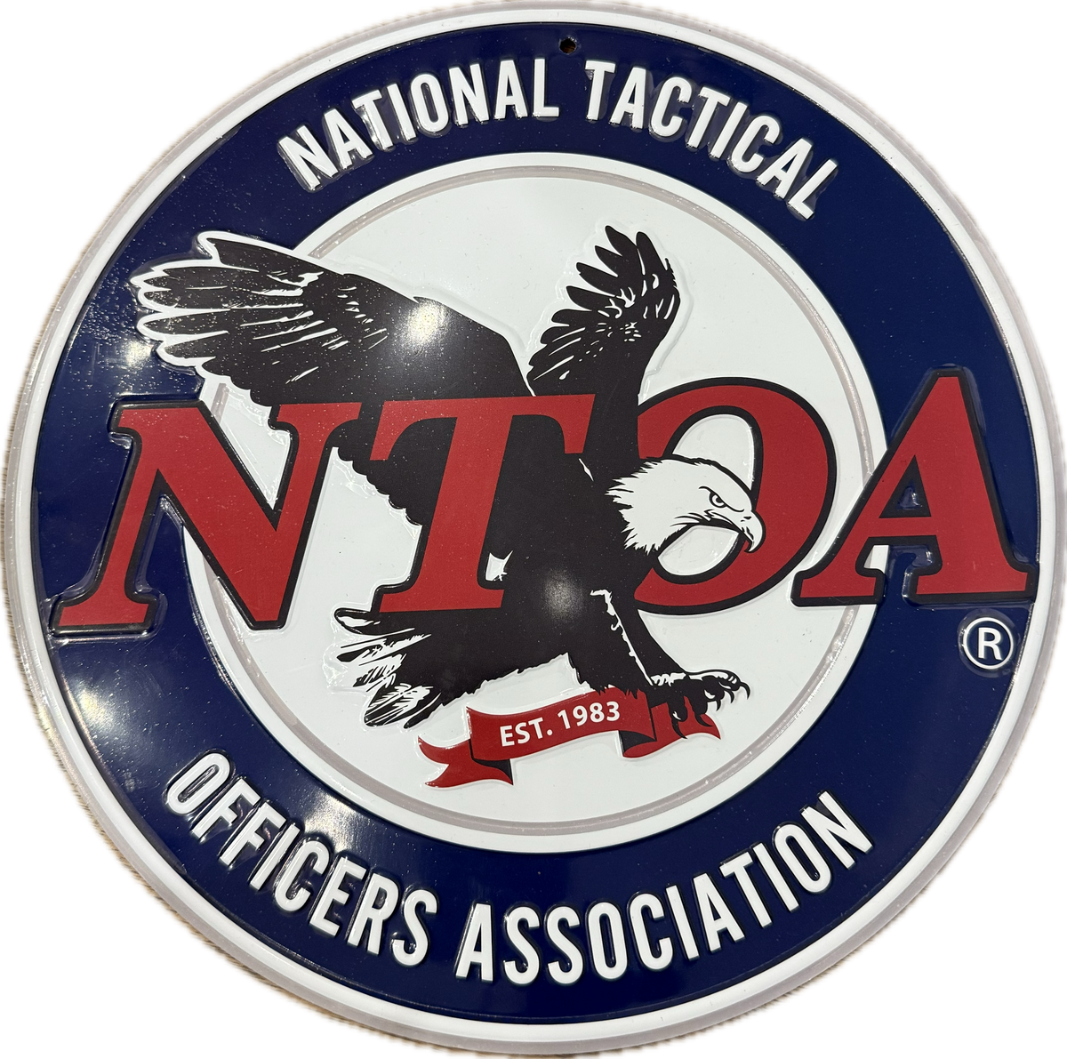 NTOA Tin Sign