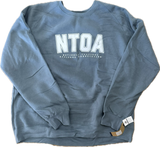 NTOA VARSITY VINTAGE FLEECE RAGLAN CREWNECK SWEATSHIRT *NEW*