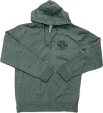 UNISEX FLAG GUY BLUE STRIPE ZIP HOODIE