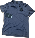 NTOA Women's Polo with Patch & Blue Stripe Flag