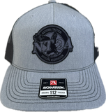 NTOA BLACK/GRAY FELT PATCH TRUCKER 115, 112, & 173