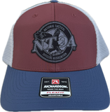 NTOA BLACK/GRAY FELT PATCH TRUCKER 115, 112, & 173