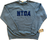 *SALE* NTOA VARSITY VINTAGE FLEECE RAGLAN CREWNECK SWEATSHIRT