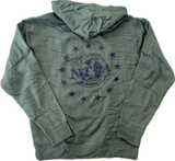 UNISEX BETSY HOODIE WITH WHITE LOGO