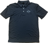 NTOA Women's Polo with Patch & Blue Stripe Flag