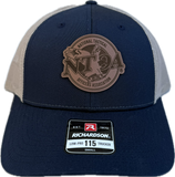 *SALE* NTOA MESH BACK TRUCKER WITH CUSTOM LEATHER PATCH 115