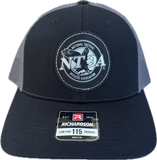 NTOA BLACK LEATHER PATCH TRUCKER 115 & 112