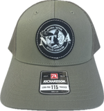 NTOA BLACK LEATHER PATCH TRUCKER 115 & 112