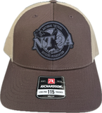 NTOA BLACK/GRAY FELT PATCH TRUCKER 115, 112, & 173